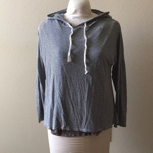 BKE Long Sleeve hooded shirt.